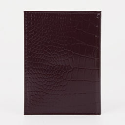 Обложка для автодокументов, бордовая