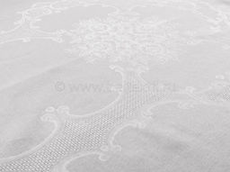 05с28 ЯК Скатерть 150*150 "Подарочная" цв.белый