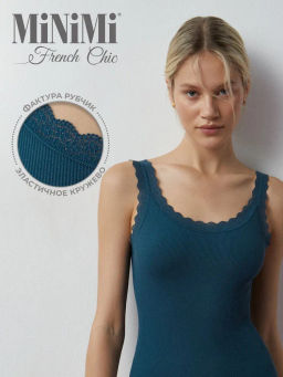 Mi1321S French Chic Майка на широких бретелях MiNiMi