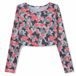 Кроп-топ кулирка с лайкрой 1499100317