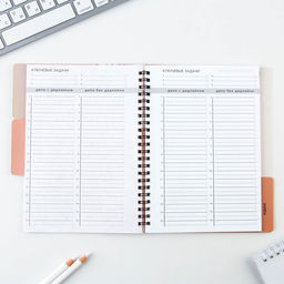 Планер с разделителями «365 дней», мягкая обложка, формат А5, 50 листов