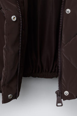 RUBBERISED PUFFER JACKET - Zara фото 8