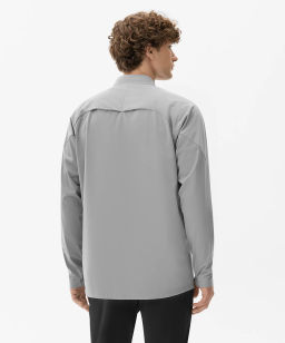 Джемпер ветрозащитный JOGEL PREMIER PerFormPROOF 1/4 Zip Wind Top, серый  фото 8