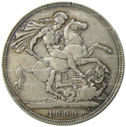 1 крона 1899 года Великобритания