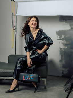 Рубашка женская 12411-33047 black - Eleganzza фото 7