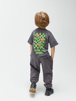 ACOOLA / Брюки детские для мальчиков Fawn_pt темно-серый  фото 4