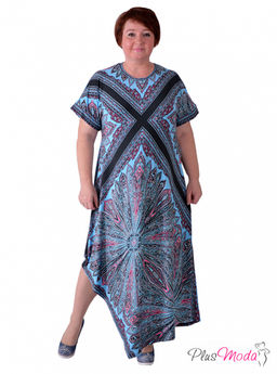 Платье Модель №446 размеры 50-80 - Plusmoda фото 5