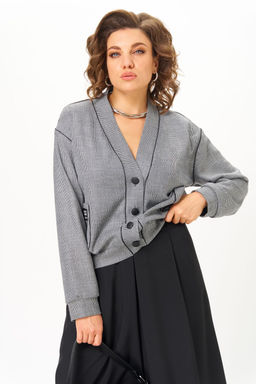 Костюм Aira Style 24131 серо-черный