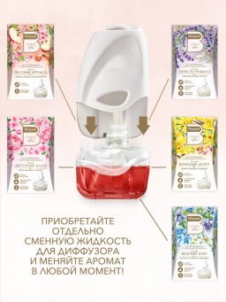 Breesal электрический диффузор Яблочный штрудель 20 мл  фото 8