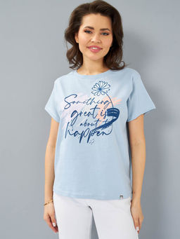 Футболка женская _ 12722/Something - F5 фото 2