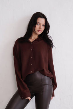 11182 Рубашка коричневая - Martichelli фото 18