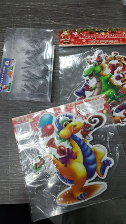 Наклейка на окно "дракон" JELLE STICTRS в ассортименте