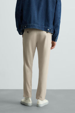 PANTAL?N CHINO ESTRUCTURA CONFORT / Beige - Zara фото 10