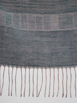 в СОСТАВЕ ШЕРСТЬ ! Большой,теплый двусторонний палантин - Tantino фото 5