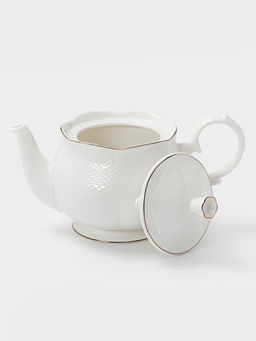 Чайник заварочный WY Empire, 1 л, фарфор, белый