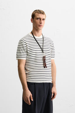 FLOWING KNIT T-SHIRT - Zara фото 48