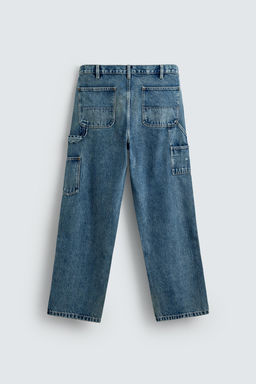 FADED CARPENTER JEANS - Zara фото 8