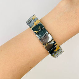 Браслет из Рутилового кварца с включением Титана 19 см