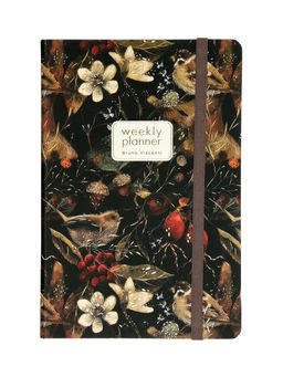 Еженедельник недатированный Bruno Visconti «Воробей», А5, на резинке