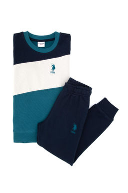 Erkek _ocuk Koyu Ye_il Pijama Tak_m_ Sepette S_rpriz _ndirim