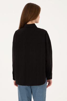 Kad_n Siyah Uzun Kollu G_mlek - U.s. polo assn фото 5