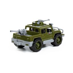 Автомобиль-пикап военный Защитник с 2-мя пулемётами (в коробке) - Полесье фото 4