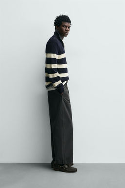 PURL KNIT QUARTER-ZIP JUMPER - Zara фото 4