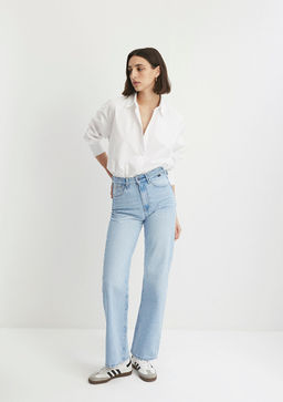Victoria Premium Blue Ac?k Mavi Jean Pantolon  фото 2