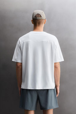 CAMISETA T?CNICA ESTRUCTURA PIQU? / Blanco