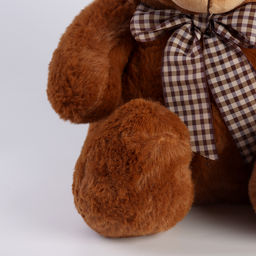 Мягкая игрушка Медведь, с бантом, 30 см, цвет коричневый - Simaland фото 2