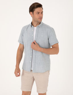 Ye_il Regular Fit K_sa Kollu G_mlek - Pierre cardin фото 3