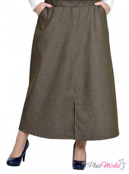 Юбка Модель №1169 размеры 44-84 - Plusmoda фото 4