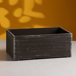 Набор ящиков деревянных Прованс 3 в 1 (25х14,5х10; 23х12,5х9; 21х10х8)см Коричневый - Дарим красиво фото 2