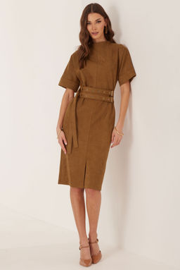 Платье LYUSHe 4005 коричневый  фото 5