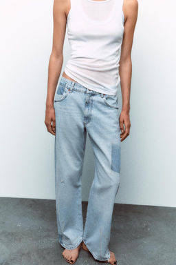 TRF SLOUCHY CURVE LEG JEANS - Zara фото 2