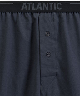 ATLANTIC 2MBX-025 Трусы боксеры Solid - набор (2 шт.) графитовый + каберне фото 5