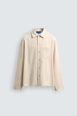 FLUID RELAXED FIT SHIRT AARON LEVINE X ZARA фото 6