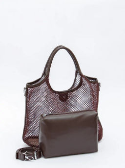 Сумка 58517 coffee Velina Fabbiana-Safenta