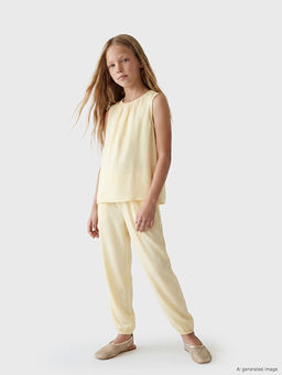 K?z ?ocuk Jogger Pantolon