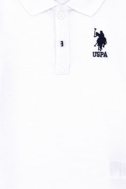 U. S. Polo Assn / Белая базовая футболка для мальчика - U.s. polo assn фото 4