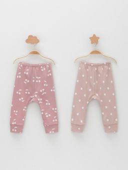 К 4718-2уп/лиловый Н067,розово-бежевый Н097 набор брюки яс