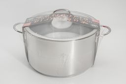 Кастрюля Кулинария, 24 см, 6 л, крышка стеклянная - Metalac фото 3