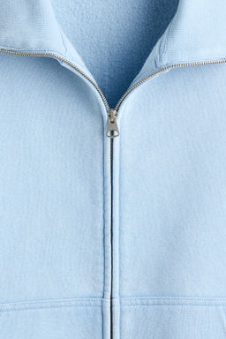 Chaqueta sudadera boxy con cremallera Loose Fit - H&m фото 5