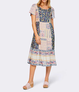 Платье, голубо-розовое - Linea tesini фото 3