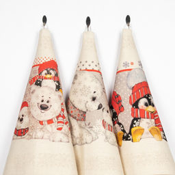 Комплект полотенец 20С189-ШР+К/пр/фкор из 3 шт 46*60 "Север-3" рис. 338