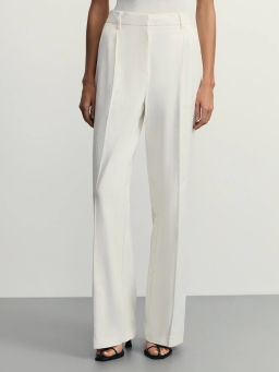 Брюки прямого кроя с содержанием льна / Zarina  фото 2