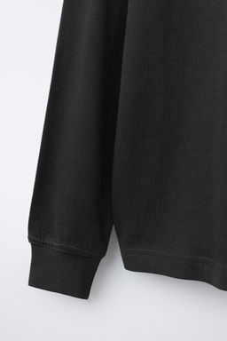 HEAVY WEIGHT EMBROIDERED SLOGAN T-SHIRT - Zara фото 4