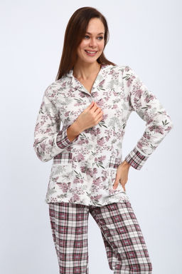 Пижама женская из футера Салли укроп