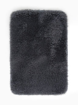 Ковер с ворсом «Этель», 60×90 см, серый