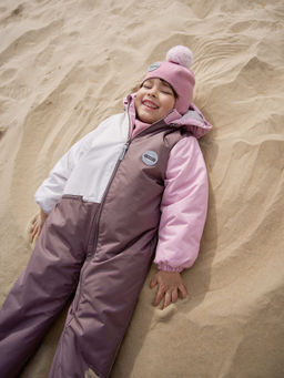 Комбинезон демисезонный Колор блок Мокко - Bungly фото 12